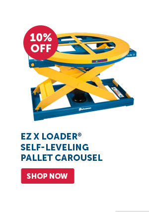 Pro_Cta_EZ X Loader Self-Leveling Pallet Carousel - Shop Now