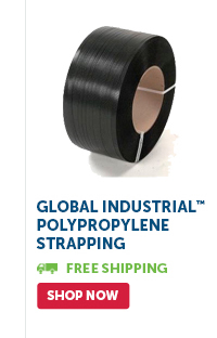 Pro_Cta_Global Industrial Polypropylene Strapping - Shop Now