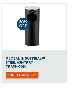 Pro_Cta_Global Industrial Steel Ashtray Trash Can - Shop Low Prices