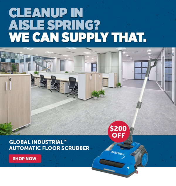 Her_Pro_Cta_Global Industrial Automatic Floor Scrubber - Shop Now