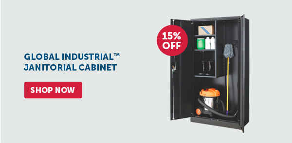 Pro_Cta_Global Industrial Janitorial Cabinet - Shop Now