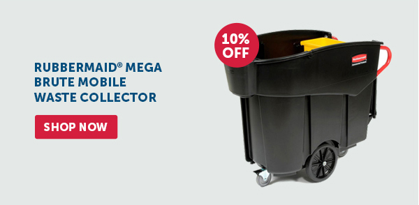 Pro_Cta_Rubbermaid Mega Brute Mobile Waste Collector - Shop Now