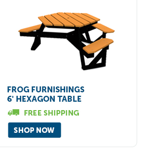 Pro_Cta_Frog Furnishings 6' Hexagon Table - Shop Now