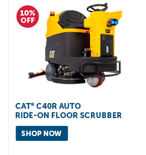 Pro_Cta_Cat C40R Auto Ride-On Floor Scrubber - Shop Now