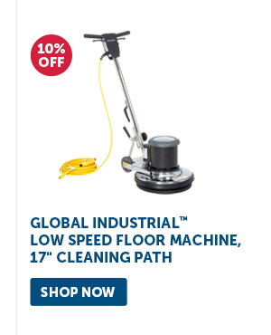 Pro_Cta_Global Industrial Low Speed Floor Machine, 17" Cleaning Path - Shop Now