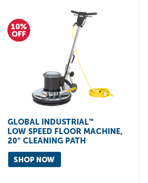 Pro_Cta_Global Industrial Low Speed Floor Machine, 20" Cleaning Path - Shop Now