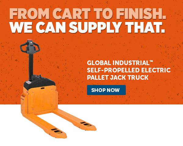 Her_Pro_Cta_Global Industrial Self-Propelled Electric Pallet Jack Truck - Shop Now