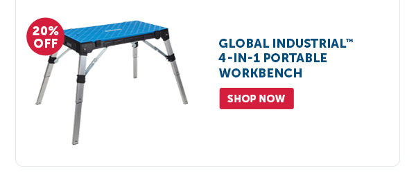 Pro_Cta_Global Industrial 4-in-1 Portable Workbench - Shop Now