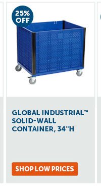 Pro_Cta_Global Industrial Solid-Wall Container, 34"H - Shop Low Prices