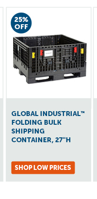 Pro_Cta_Global Industrial Folding Bulk Shipping Container, 27"H - Shop Low Prices