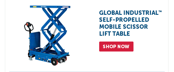 Pro_Cta_Global Industrial Self-Propelled Mobile Scissor Lift Table - Shop Now