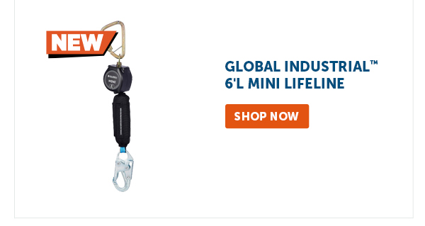 Pro_Cta_Global Industrial 6'L Mini Lifeline - Shop Now