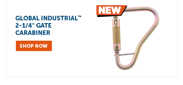 Pro_Cta_Global Industrial 2-1/4" Gate Carabiner - Shop Now