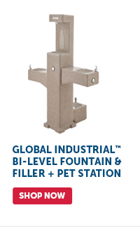 Pro_Cta_Global Industrial Bi-Level Fountain & Filler + Pet Station - Shop Now