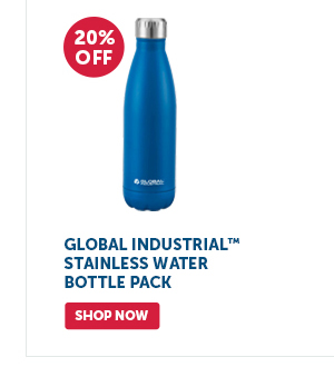 Pro_Cta_Global Industrial Stainless Water Bottle Pack - Shop Now