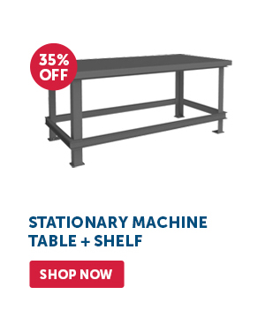 Pro_Cta_Stationary Machine Table + Shelf - Shop Now