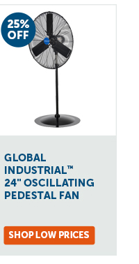 Pro_Cta_Global Industrial 24" Oscillating Pedestal Fan - Shop Low Prices