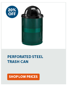 Pro_Cta_Perforated Steel Trash Can - Shop Low Prices