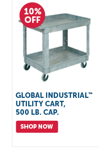 Pro_Cta_Global Industrial Utility Cart, 500 lb. Cap. - Shop Now