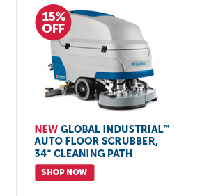 Pro_Cta_Global Industrial Auto Floor Scrubber, 34" Cleaning Path - Shop Now