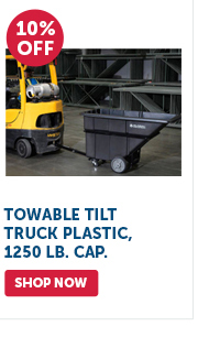 Pro_Cta_Towable Tilt Truck Plastic, 1250 lb. Cap. - Shop Now