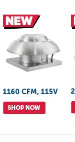 Pro_Cta_Roof Axial Exhaust Fan, 1160 CFM - Shop Now