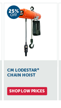 Pro_Cta_CM Lodestar Chain Hoist - Shop Low Prices