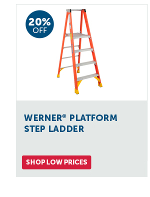 Pro_Cta_Werner Platform Step Ladder - Shop Low Prices