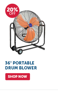 Pro_Cta_36" Portable Drum Blower - Shop Now