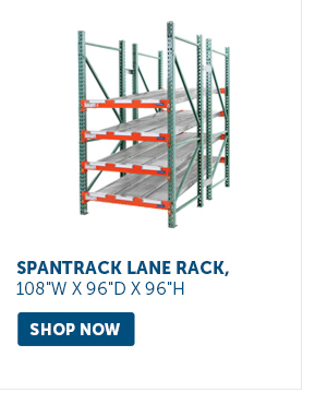 Pro_Cta_SpanTrack Lane Rack 108"W x 96"D x 96"H - Shop Now