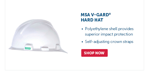 Pro_Cta_MSA V-Gard Hard Hat - Shop Now