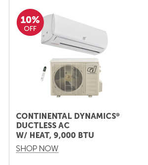 Pro_Cta_Continental Dynamics Ductless Air Conditioner w/ Heat, 9000 BTU - Shop Now