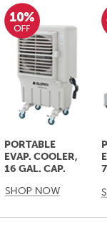 Pro_Cta_Portable Evaporative Cooler, 16 Gal. Cap. - Shop Now