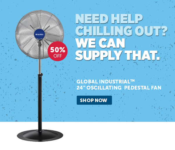 Her_Pro_Cta_Global Industrial 24" Oscillating Pedestal Fan - Shop Now