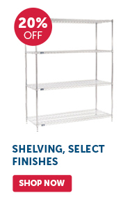 Pro_Cta_Shelving, Select Finishes - Shop Now