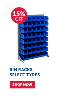 Pro_Cta_Bin Racks, Select Types - Shop Now