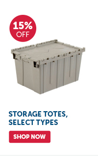 Pro_Cta_Storage Totes, Select Types - Shop Now