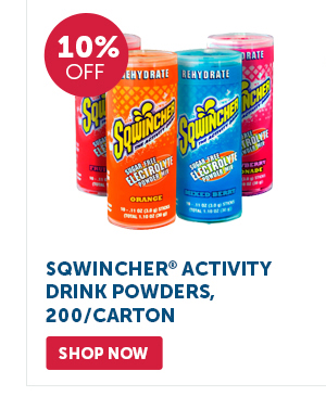 Pro_Cta_Sqwincher Activity Drink Powders, 200/Carton - Shop Now