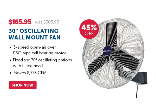 Pro_Cta_Global Industrial 30" Oscillating Wall Mount Fan - Shop Now