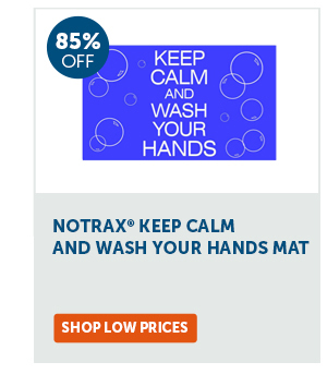 Pro_Cta_NoTrax Keep Calm and Wash Your Hands Mat - Shop Low Prices