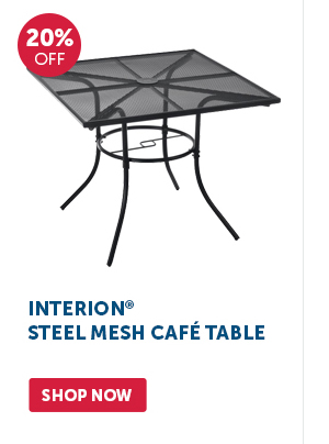 Pro_Cta_Interion Steel Mesh Café Table - Shop Now