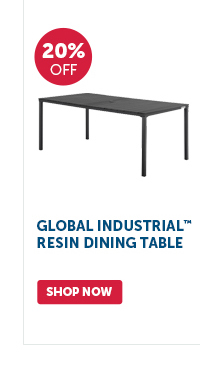 Pro_Cta_Global Industrial Resin Dining Table - Shop Now