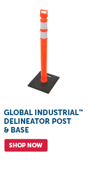 Pro_Cta_Global Industrial Delineator Post & Base - Shop Now