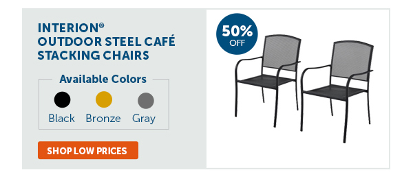 Pro_Cta_Interion Outdoor Steel Café Stacking Chairs - Shop Low Prices