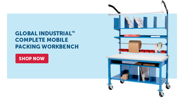 Cta_Global Industrial Complete Mobile Packing Workbench - Shop Now