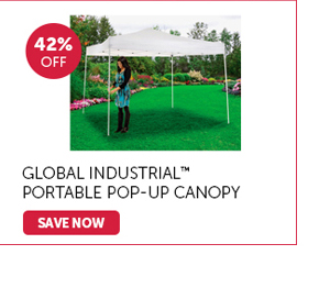 Pro_Cta_Global Industrial Portable Pop-Up Canopy - Save Now