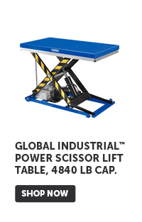 Pro_Cta_Global Industrial Power Scissor Lift Table, 4840 Lb Cap. - Shop Now