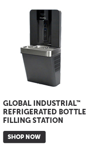 Pro_Cta_Global Industrial Refrigerated Bottle Filling Station - Shop Now