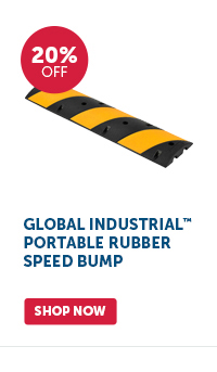 Pro_Cta_Global Industrial Portable Rubber Speed Bump - Shop Now