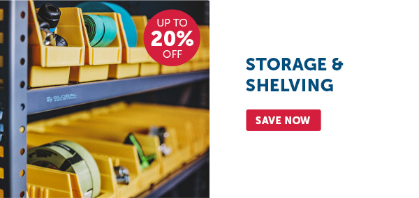 Pro_Cta_Storage & Shelving - Save Now